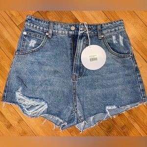 Princess Polly Feel Like Summer Denim Shorts